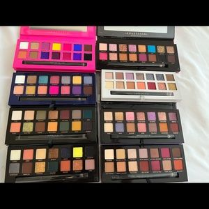 8 Anastasia Palettes (Carli,Amreezy,Norvina,Prism,Riviera,Alyssa,Sub,Modern Ren)